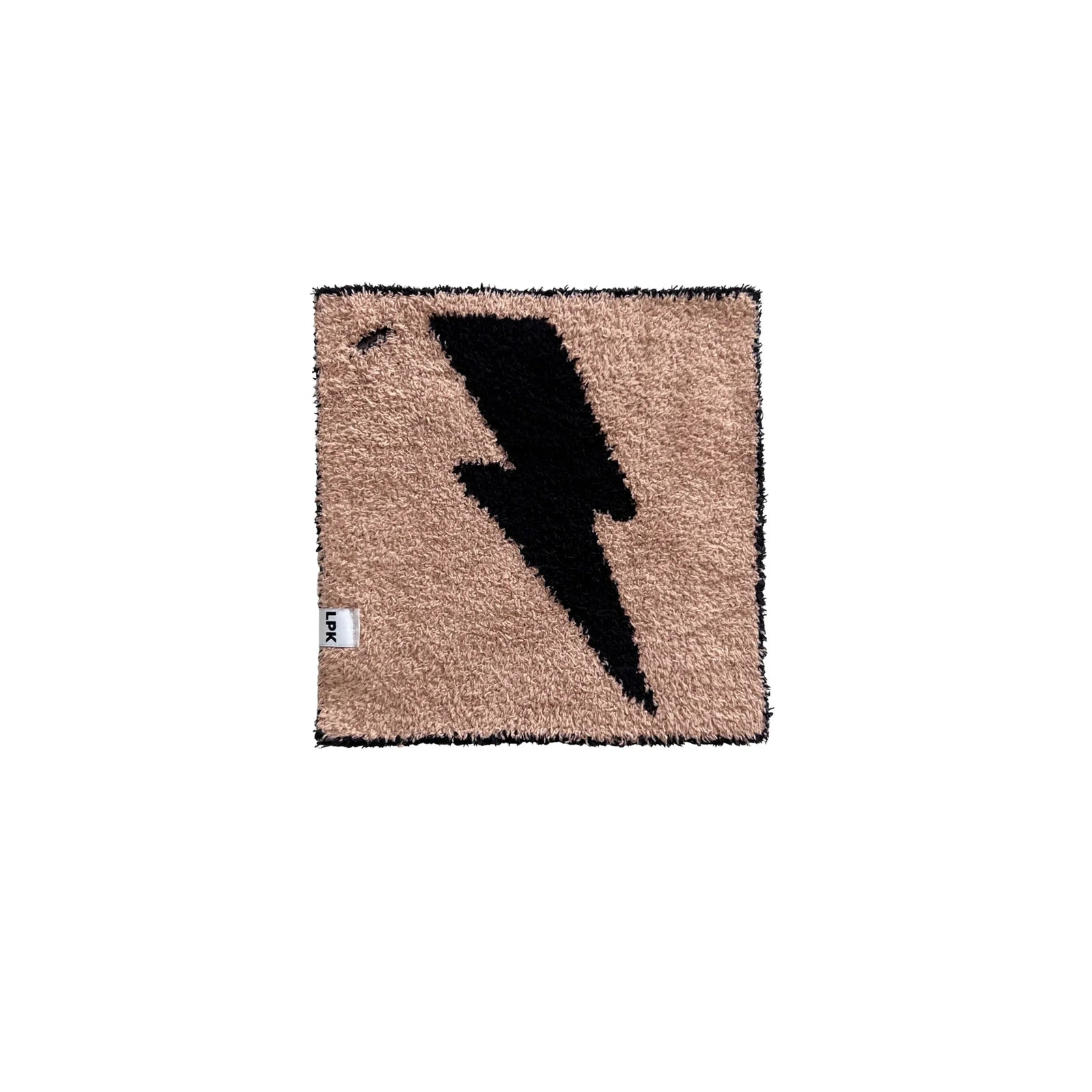 Lightning Bolt Plush Lovey | Mocha