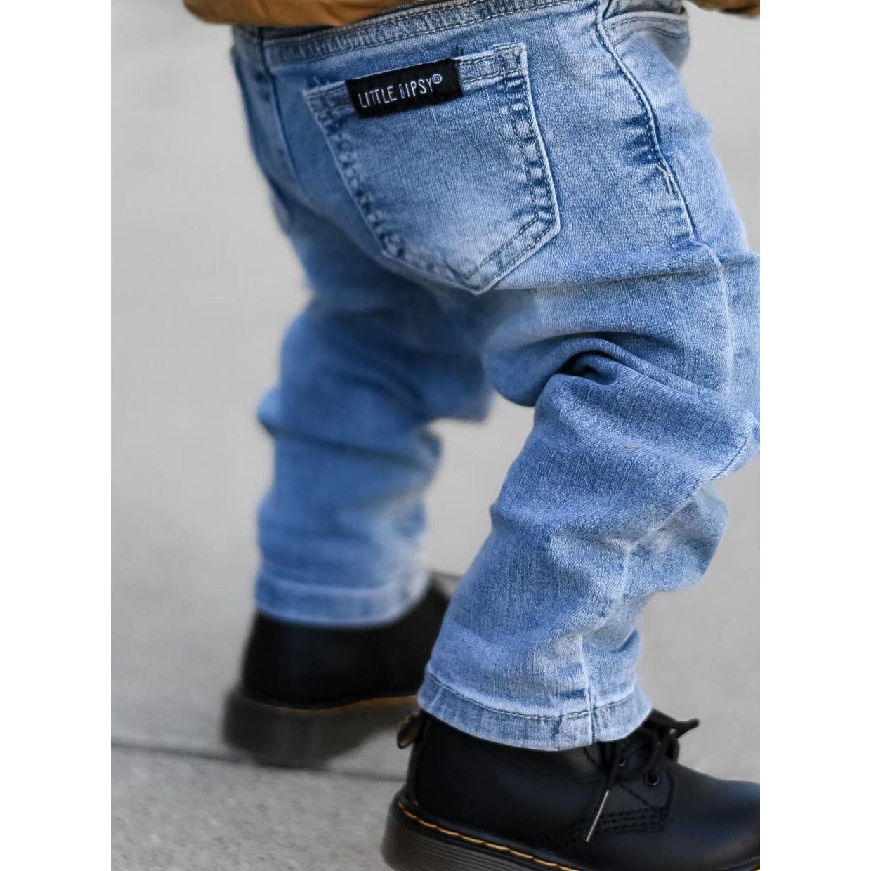 Relaxed Fit Distressed Denim
