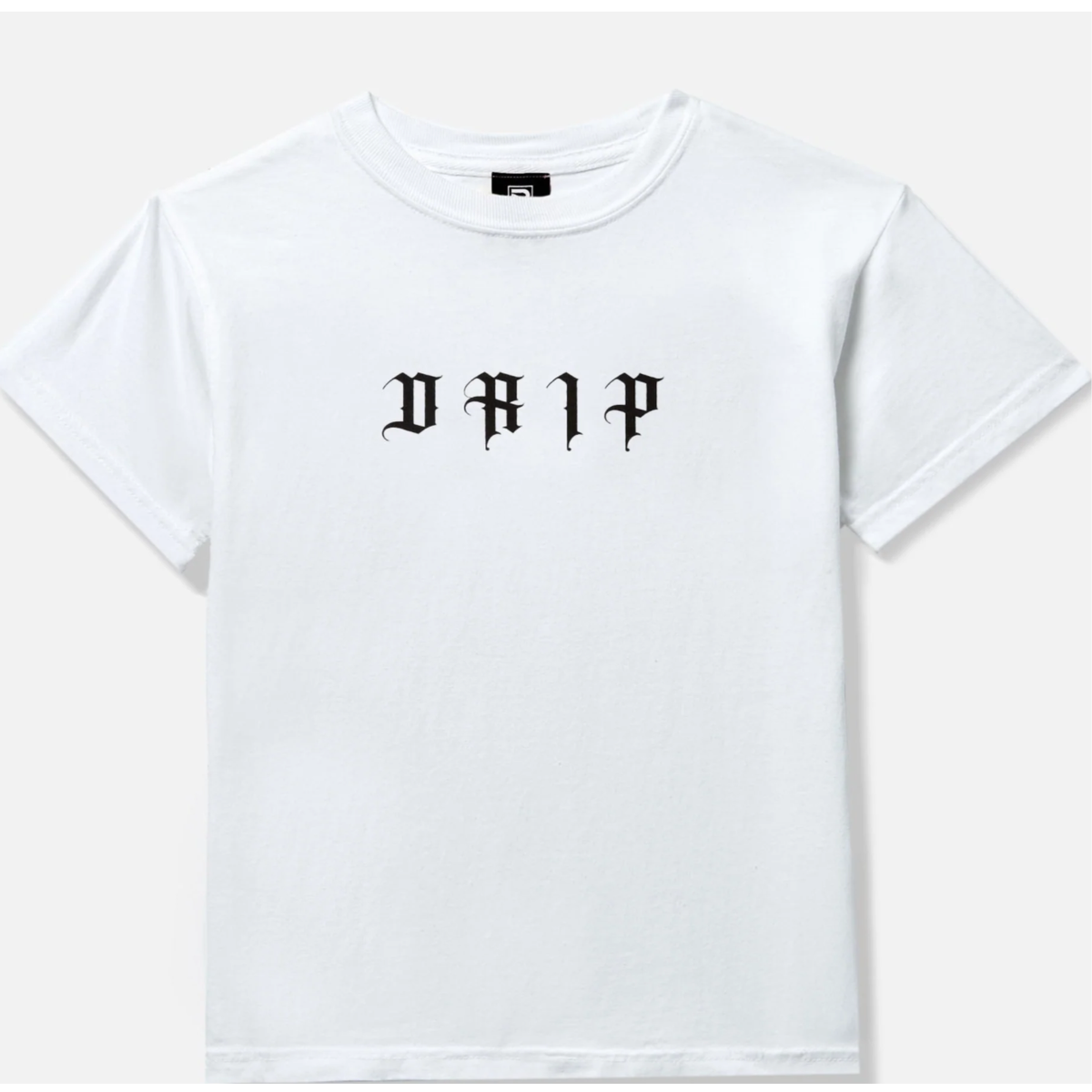 drip palms shirt | white