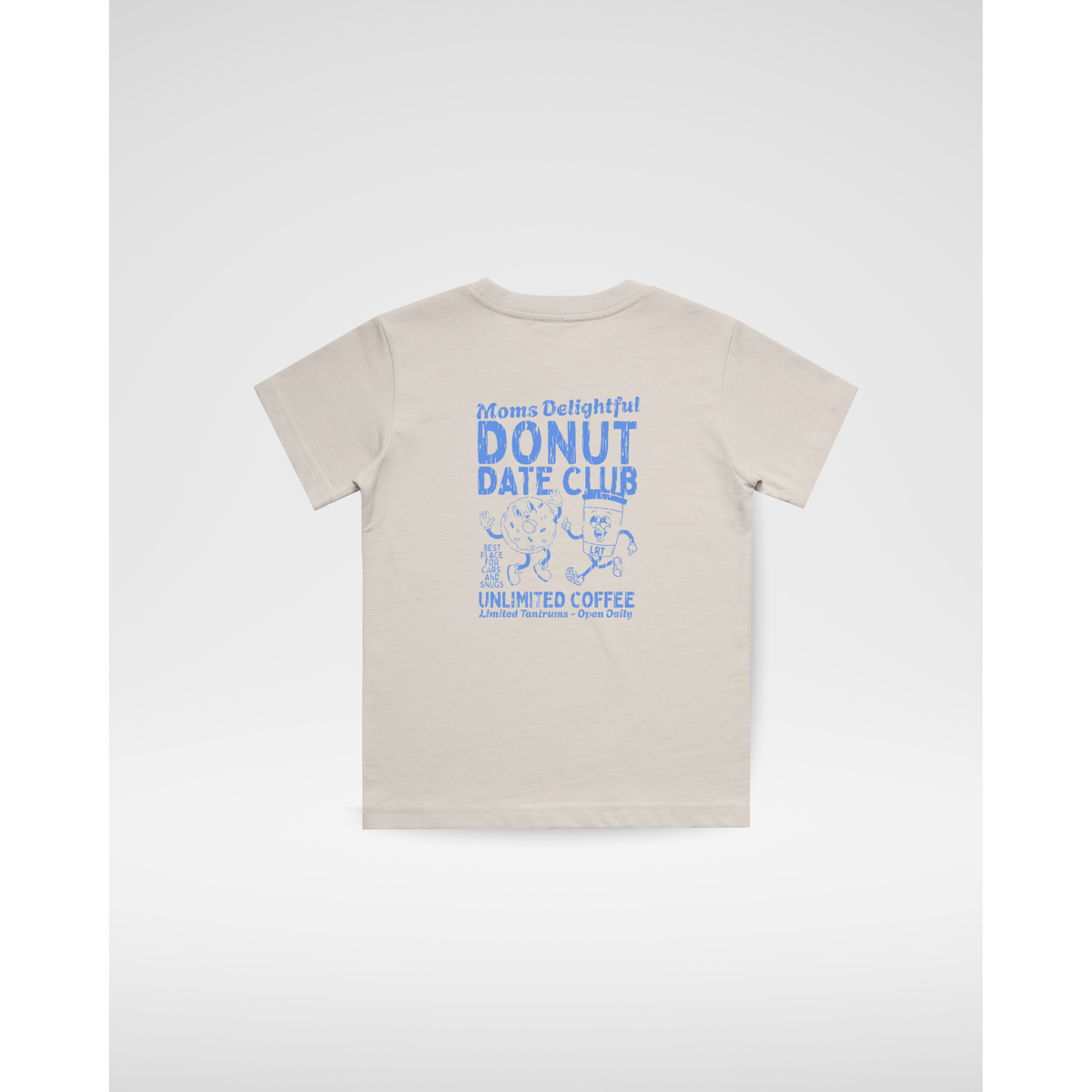 MOMS DONUT DATE CLUB TEE - CREAM