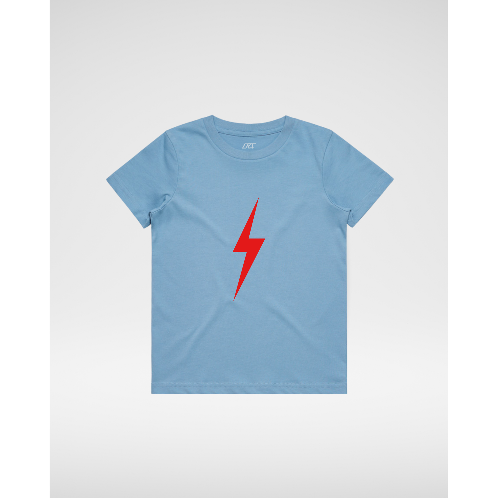 CRIMSON BOLT TEE - CLOUD BLUE