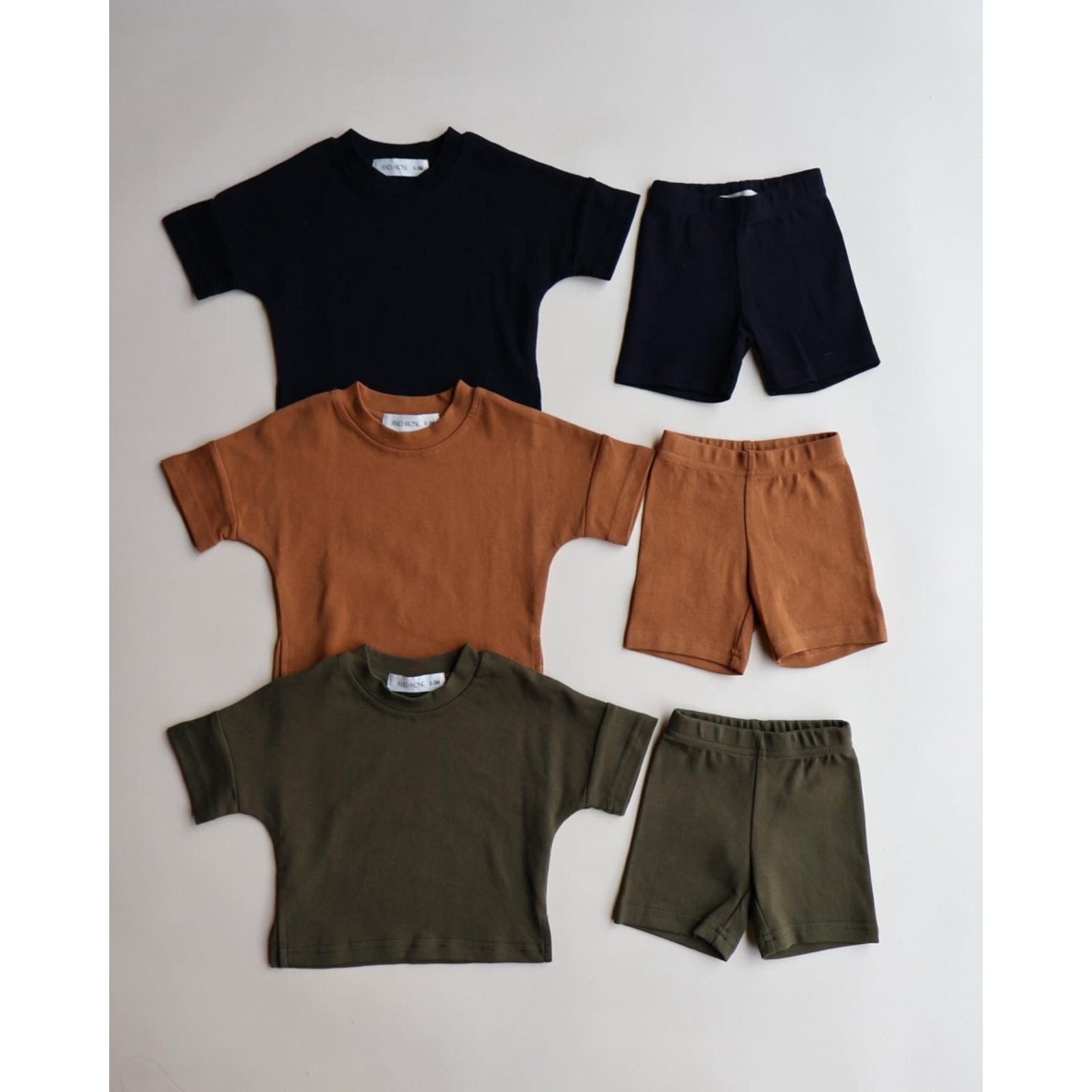 Kids Biker Short Set