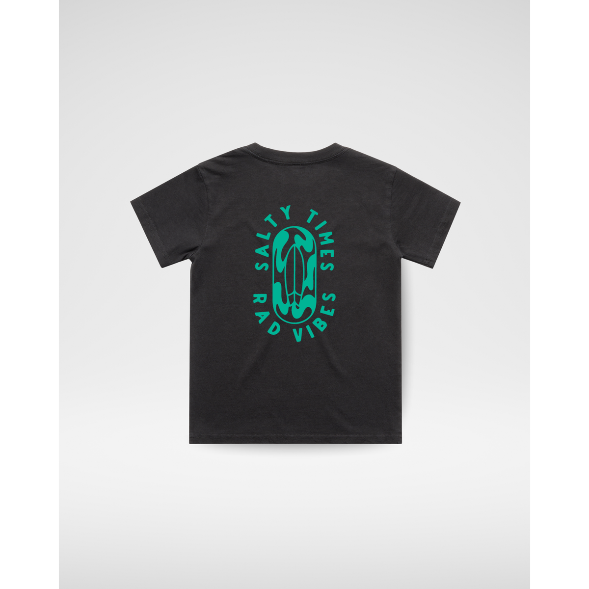 SALTY TIMES TEE - BLACK