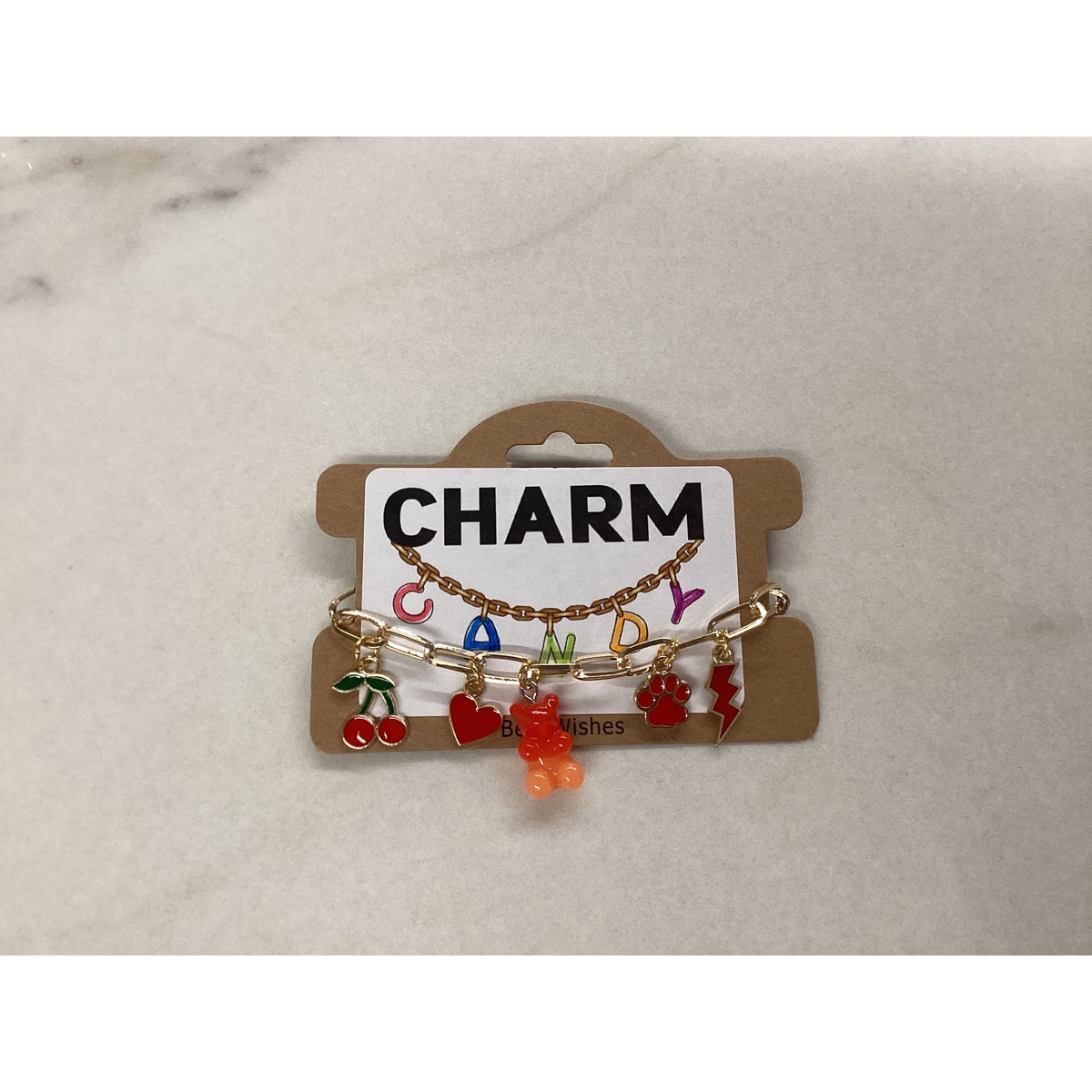charm bracelet | red cherry
