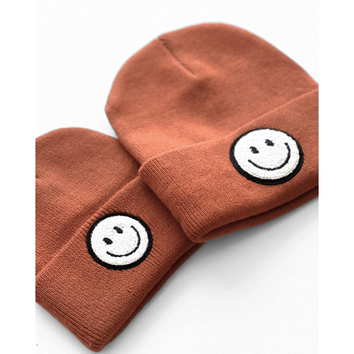 Smiley Beanie | Rust