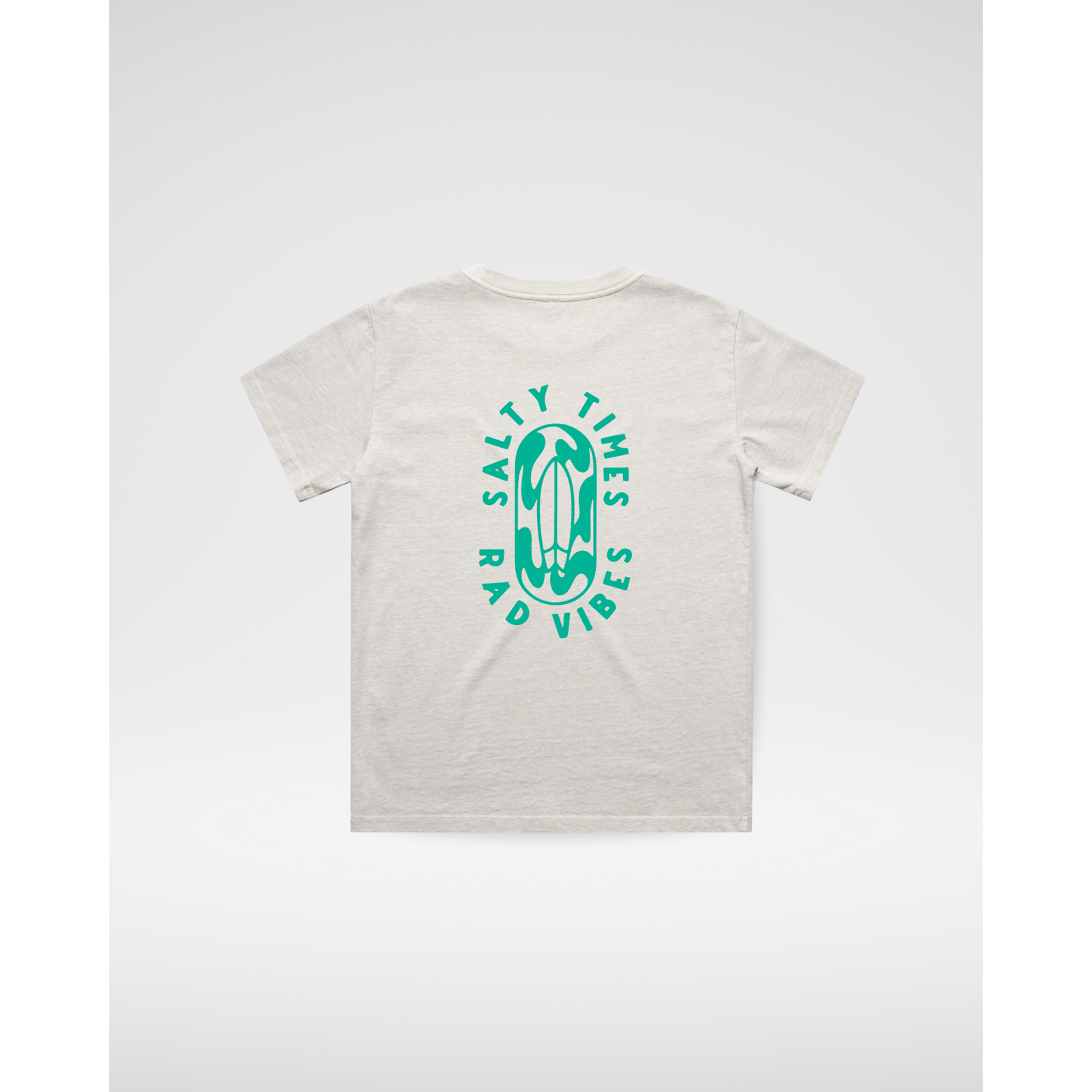 SALTY TIMES TEE - CREAM