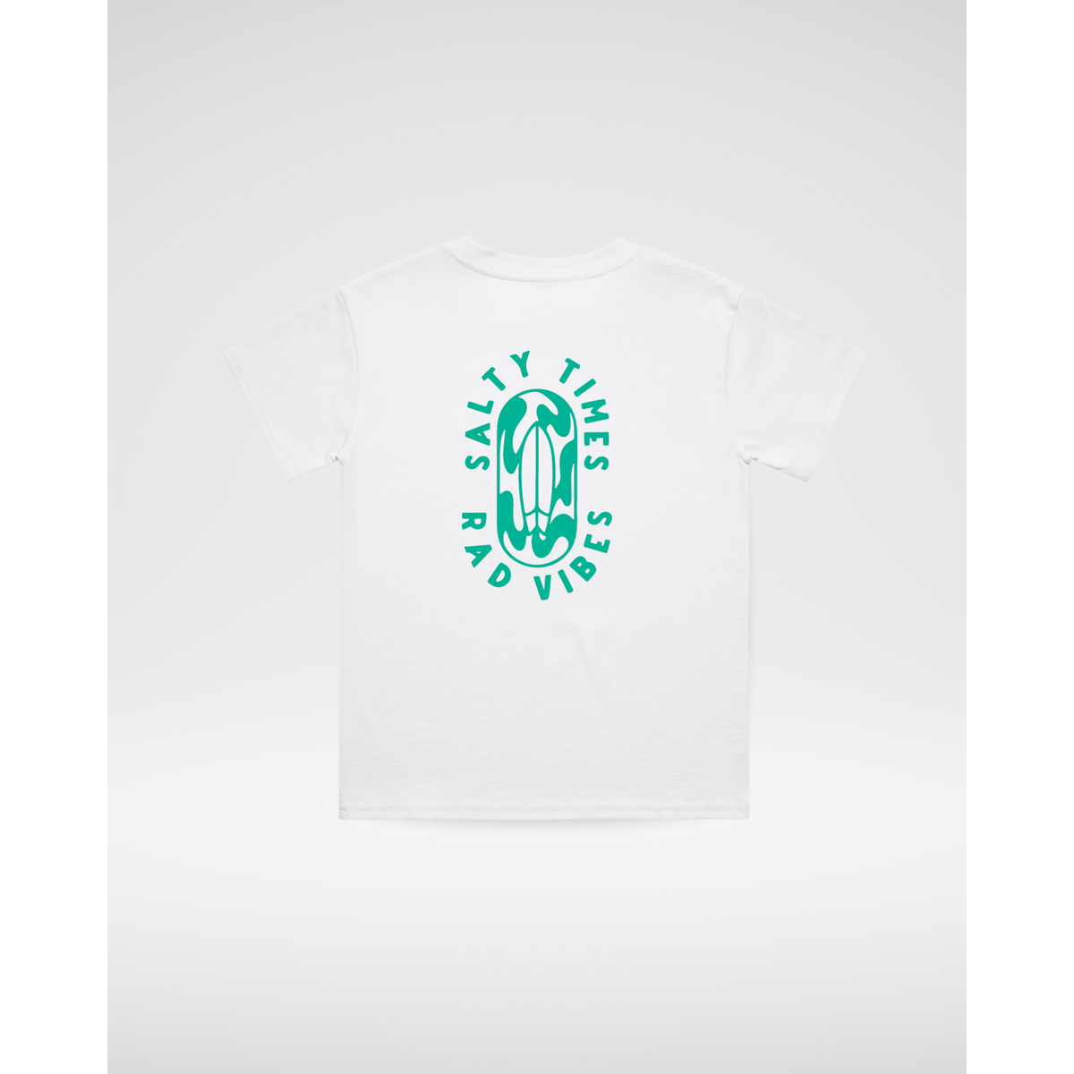 SALTY TIMES TEE - WHITE