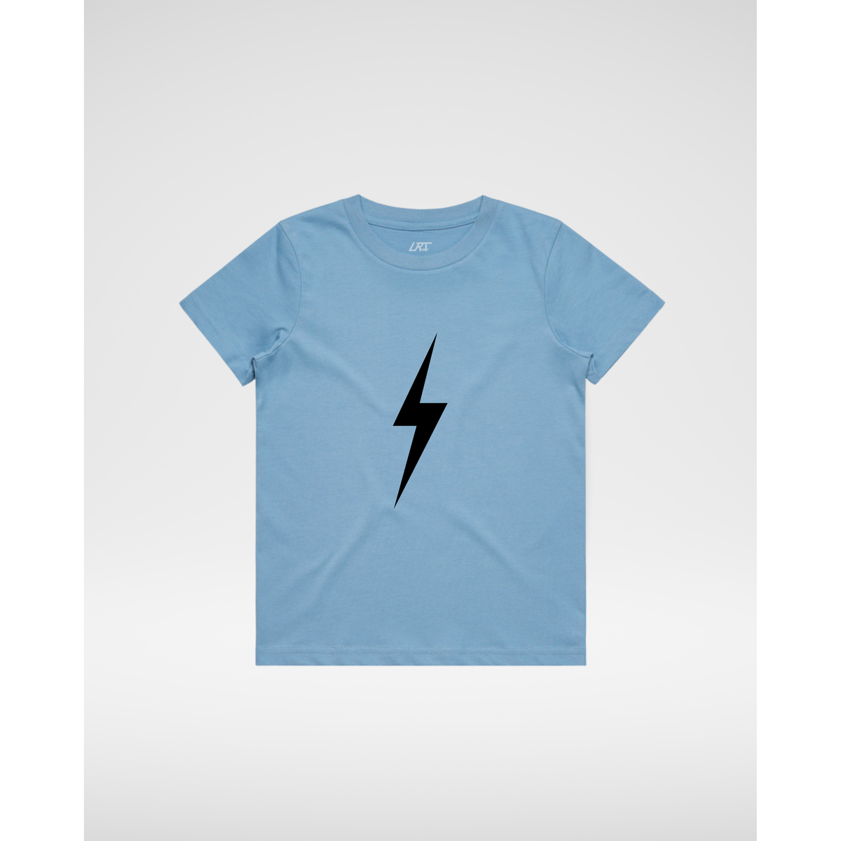 DARK NAVY BOLT TEE - CLOUD BLUE