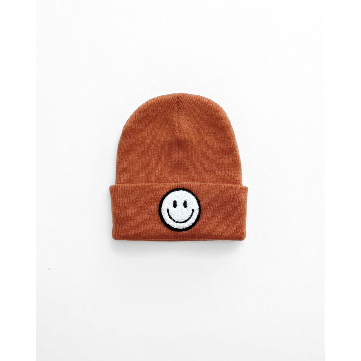 Smiley Beanie | Rust
