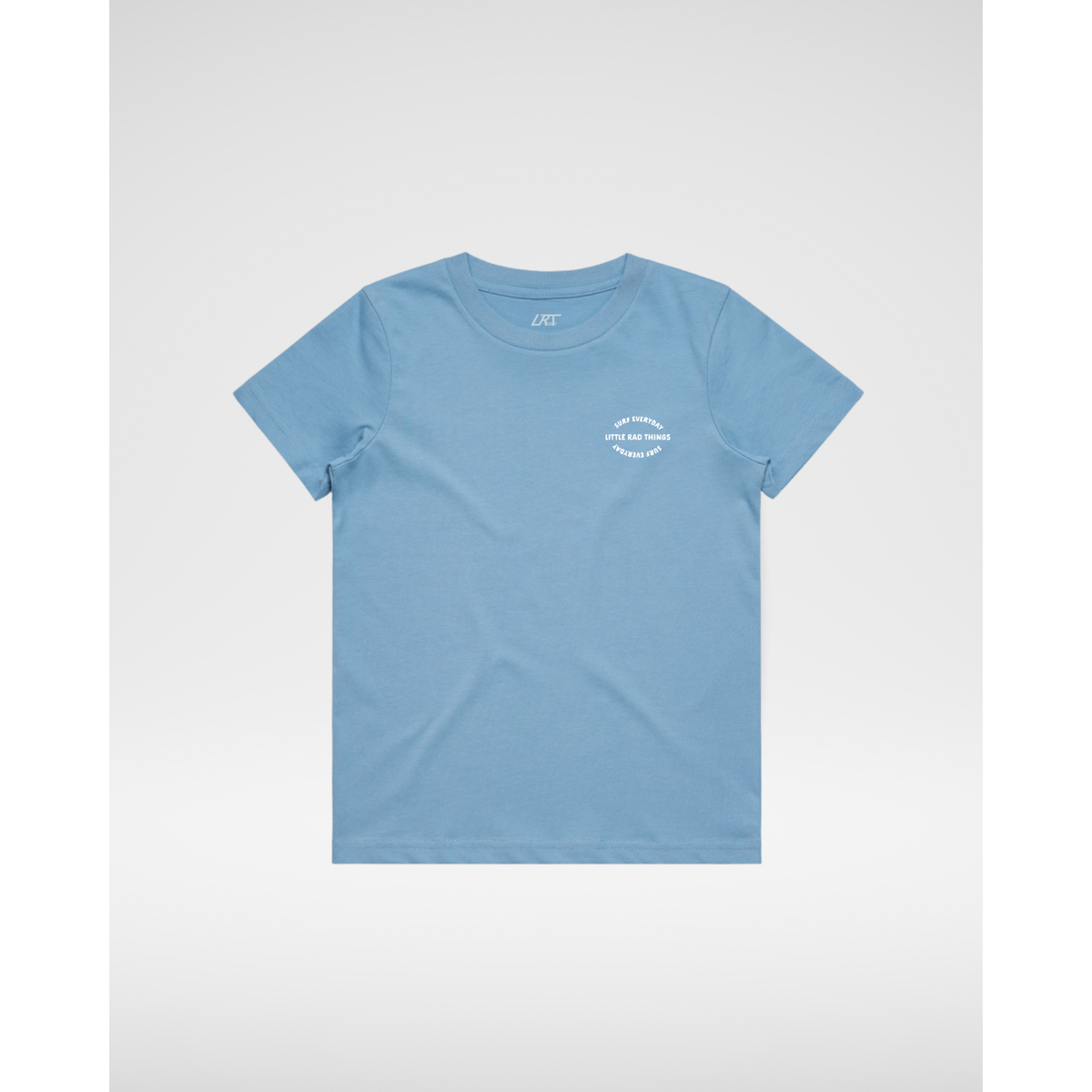 SURFS UP GIRL TEE - CLOUD BLUE