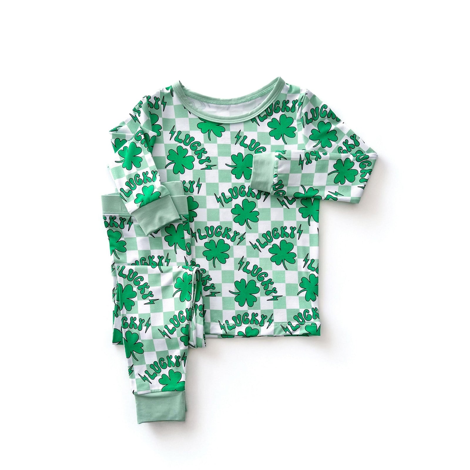 Bamboo Two Piece Set | Lucky Shamrock