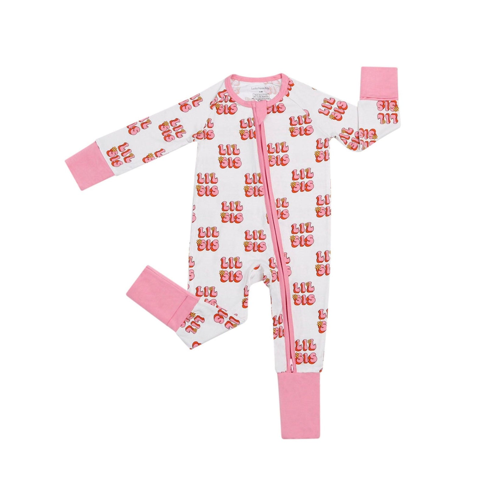 Bamboo Zip Romper | Lil Sis