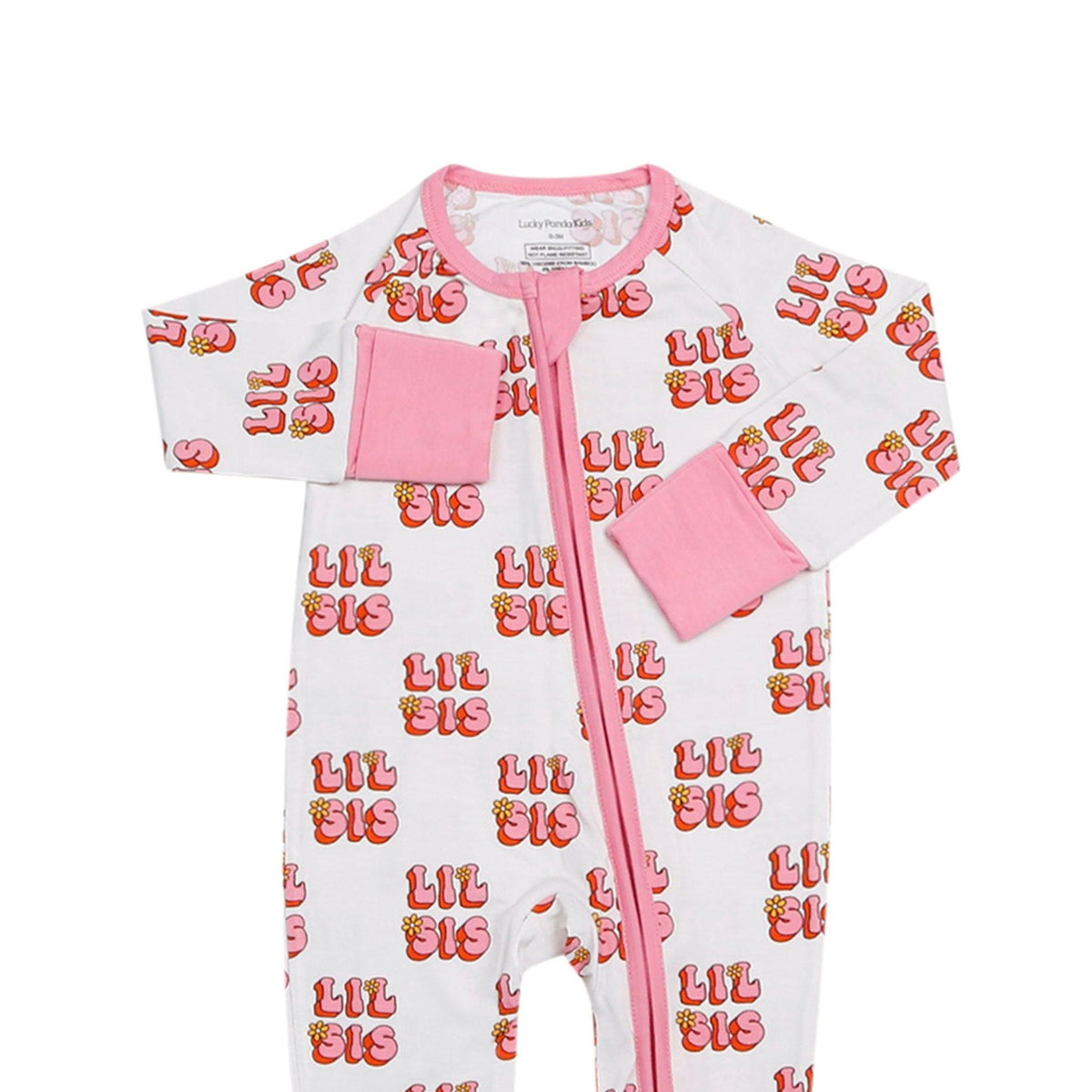 Bamboo Zip Romper | Lil Sis