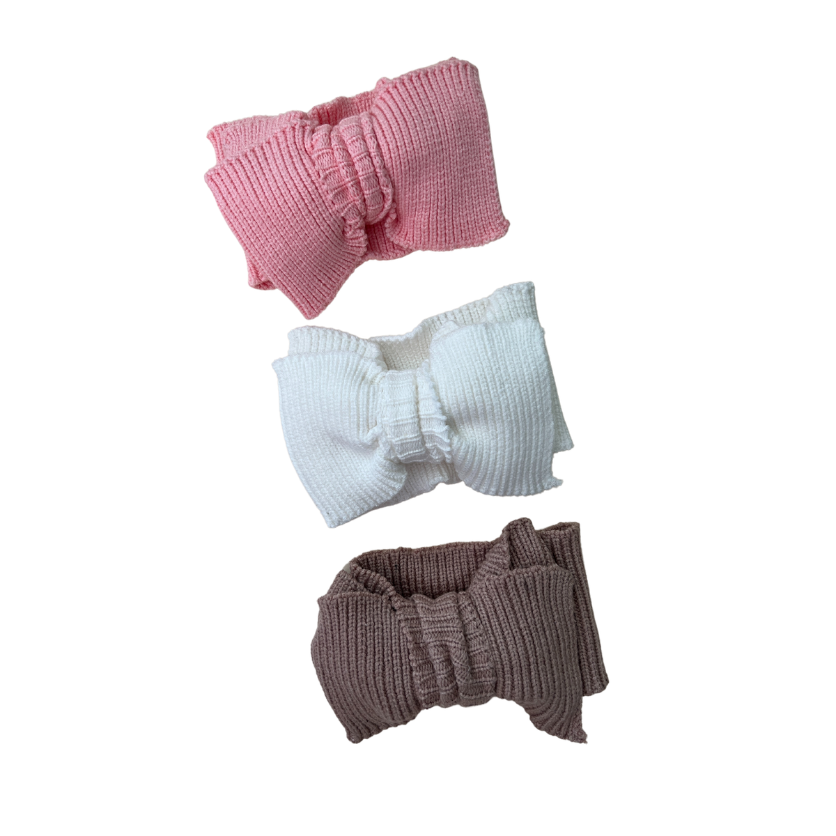 Luna + Luca Rib Headband - White