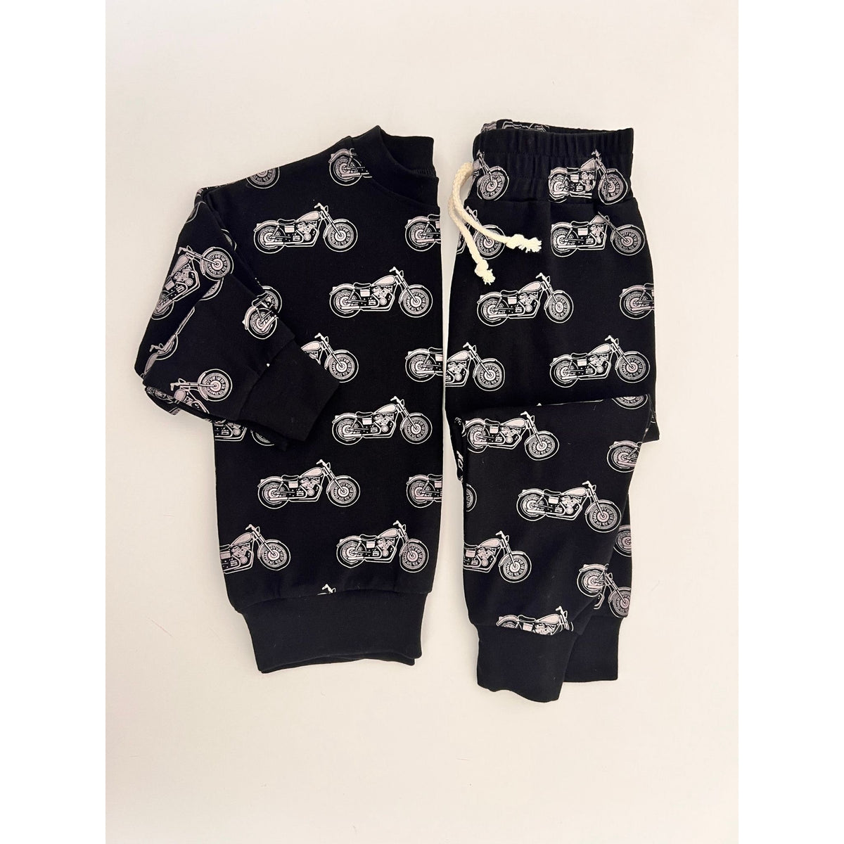 Jogger Set | Born to Ride Black