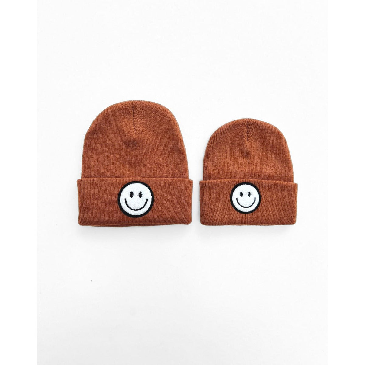 Smiley Beanie | Rust