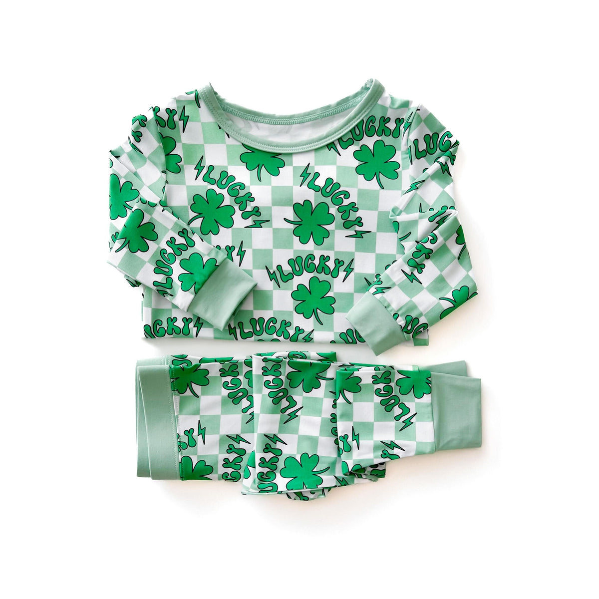 Bamboo Two Piece Set | Lucky Shamrock