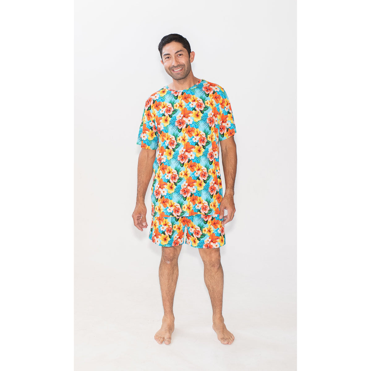 Crew Neck Short Pajamas