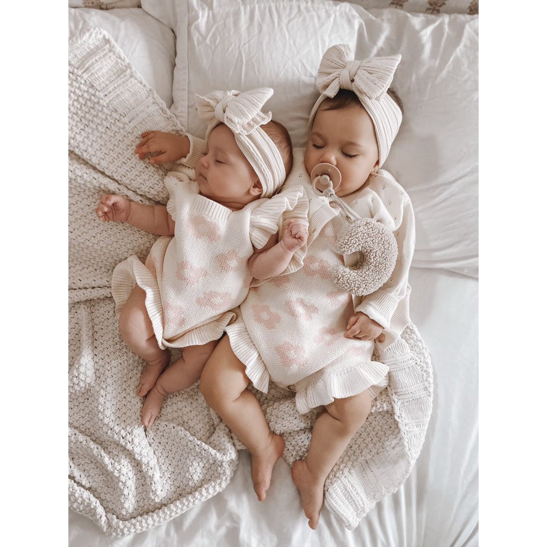 Luna + Luca Floral Frills Romper