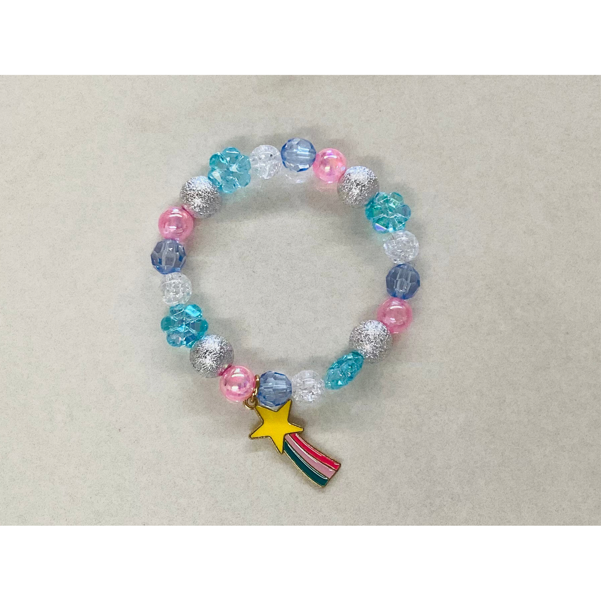 Shooting star charm bracelet | multi-color