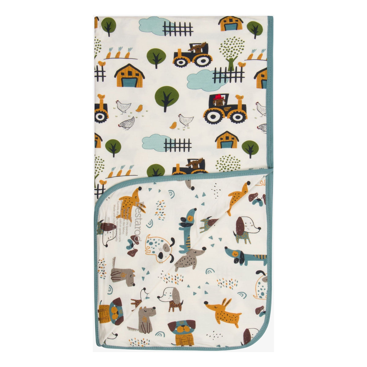 Farmer Pup💕Dog Daze Swaddle