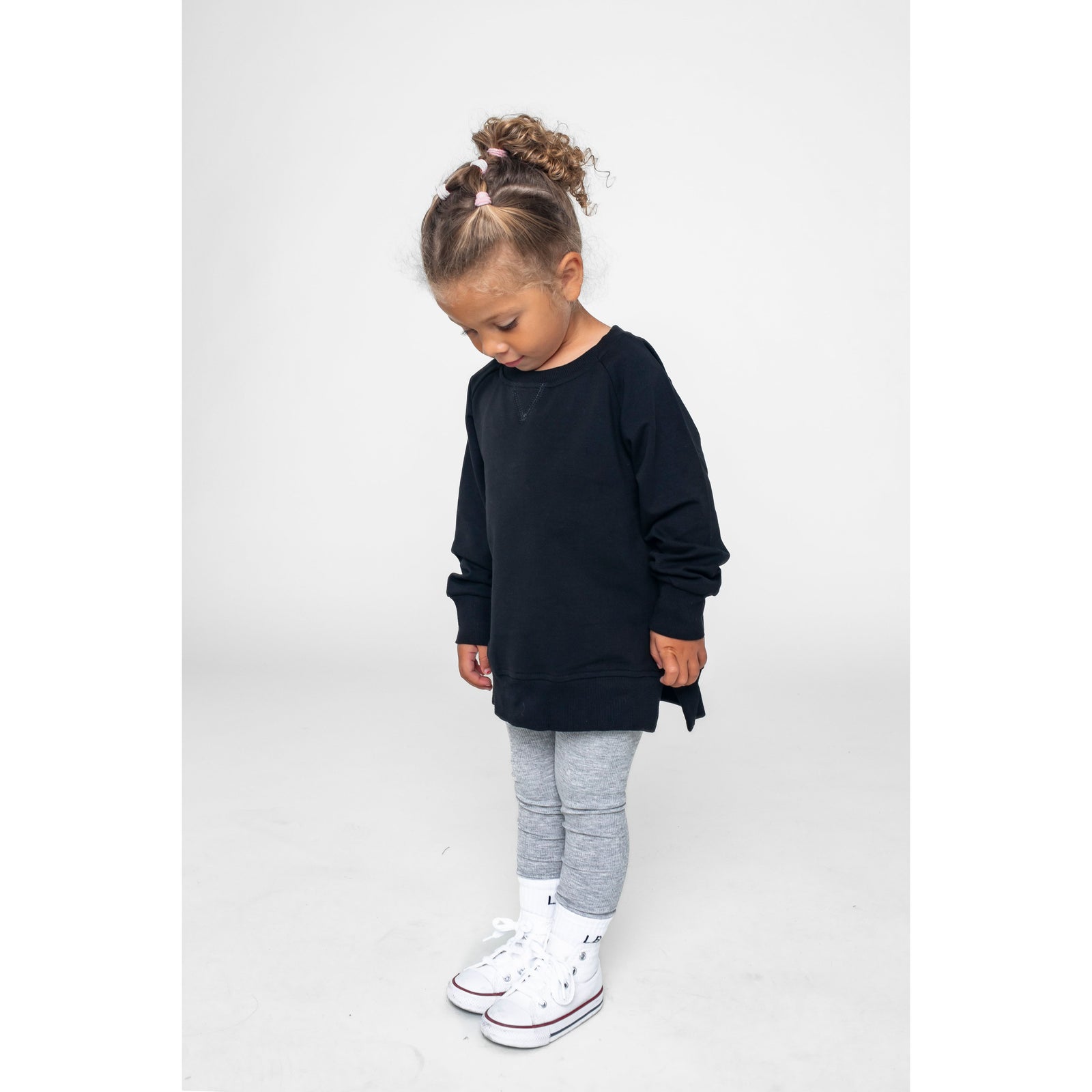 Ribbed Legging - Grey