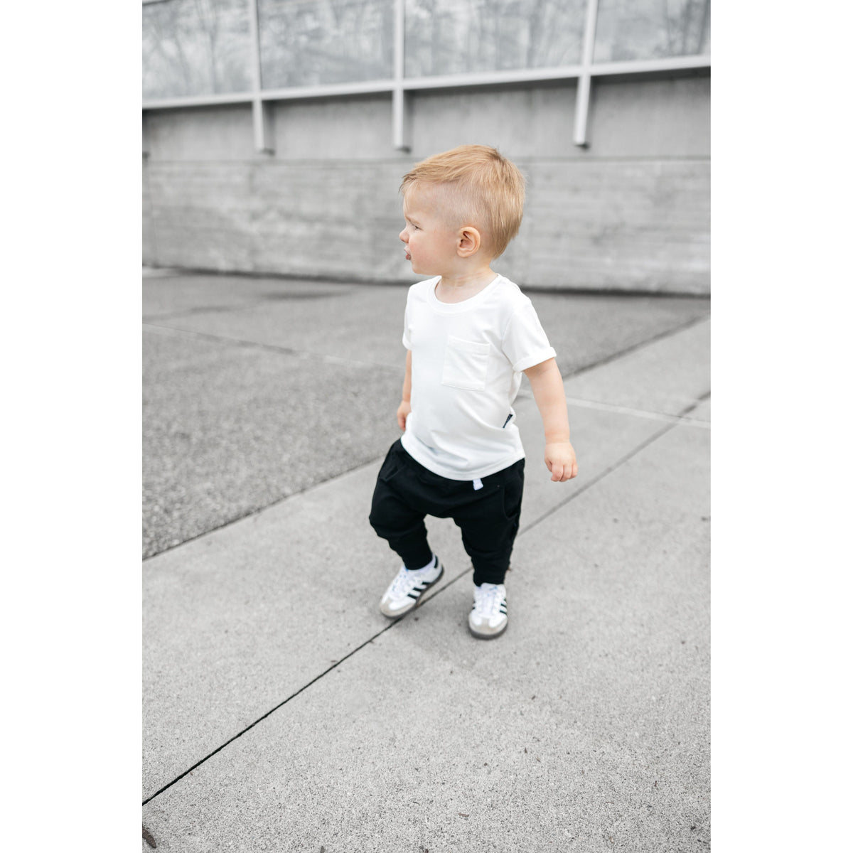 Bamboo Pocket Tee - Off White