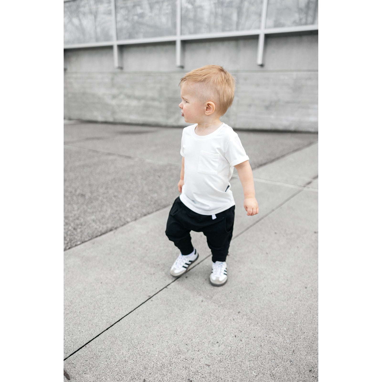 Bamboo Pocket Tee - Off White