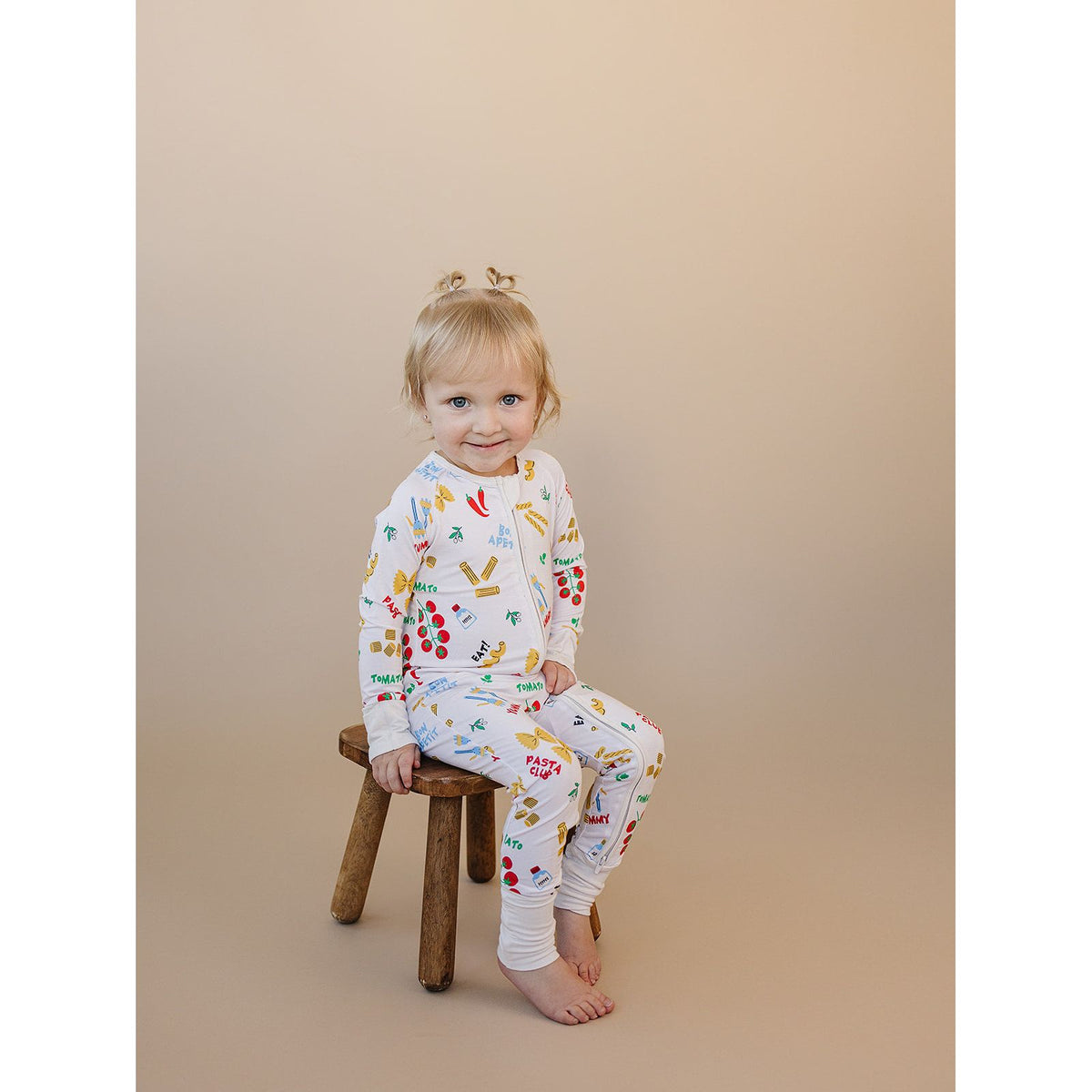 Bamboo Zip Romper | Pasta Club