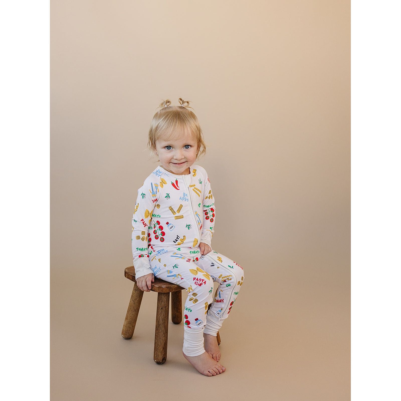 Bamboo Zip Romper | Pasta Club