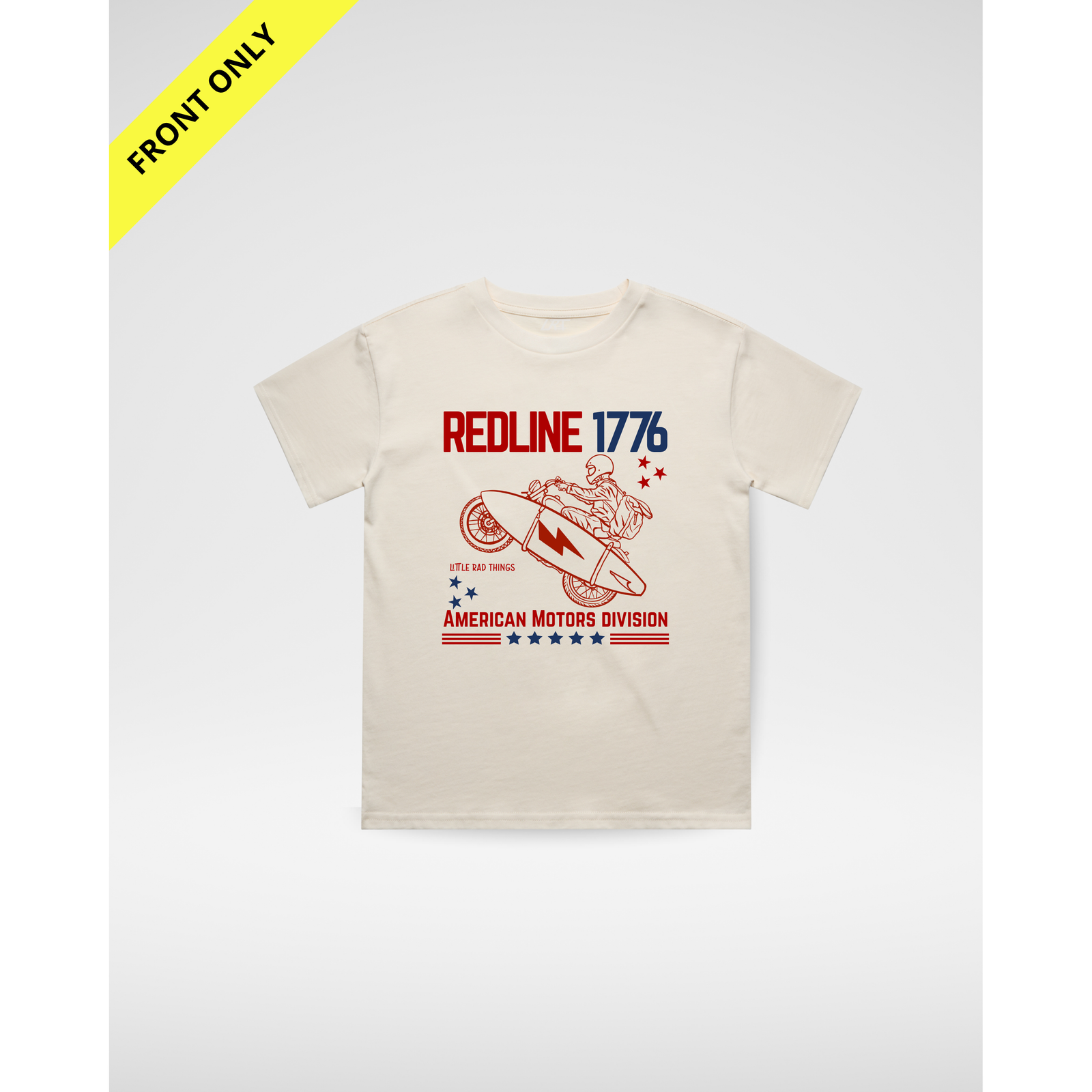 REDLINE 1776 TEE - VINTAGE CREAM
