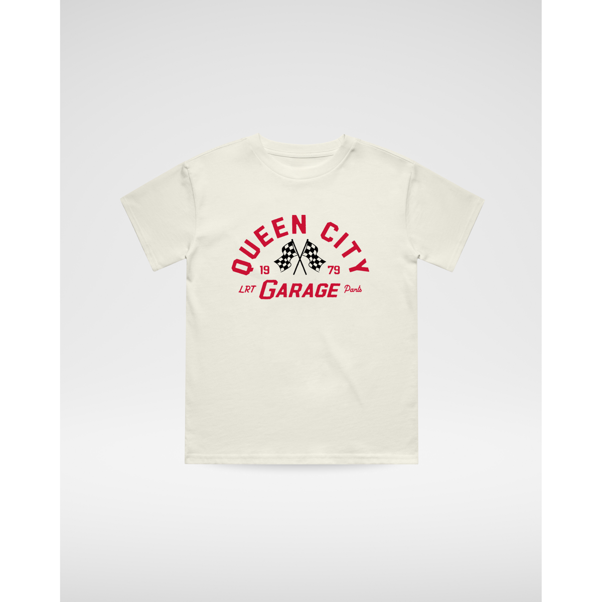 LRT GARAGE PARTS TEE - VINTAGE CREAM (FRONT ONLY)