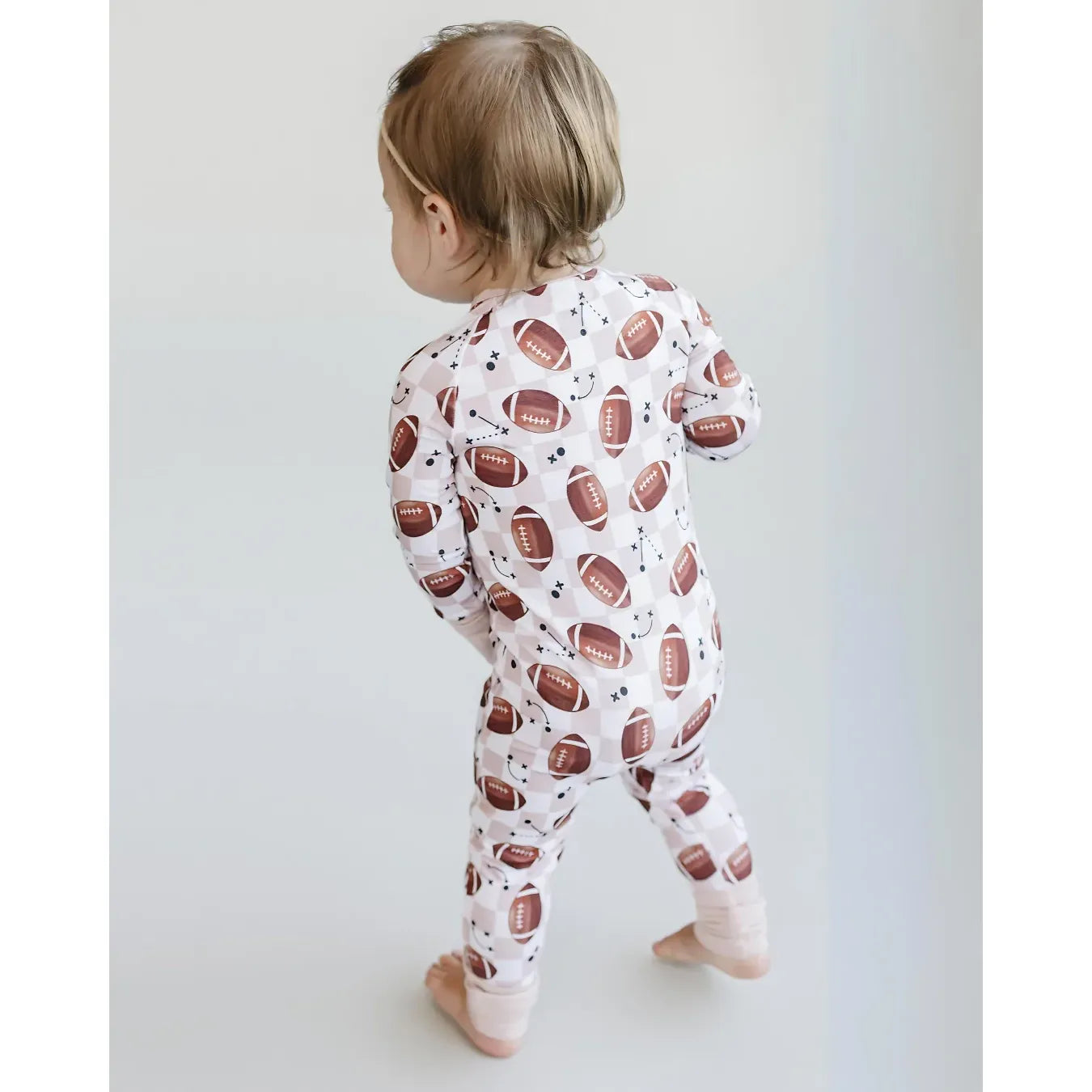 Bamboo Zip Romper | Game Day