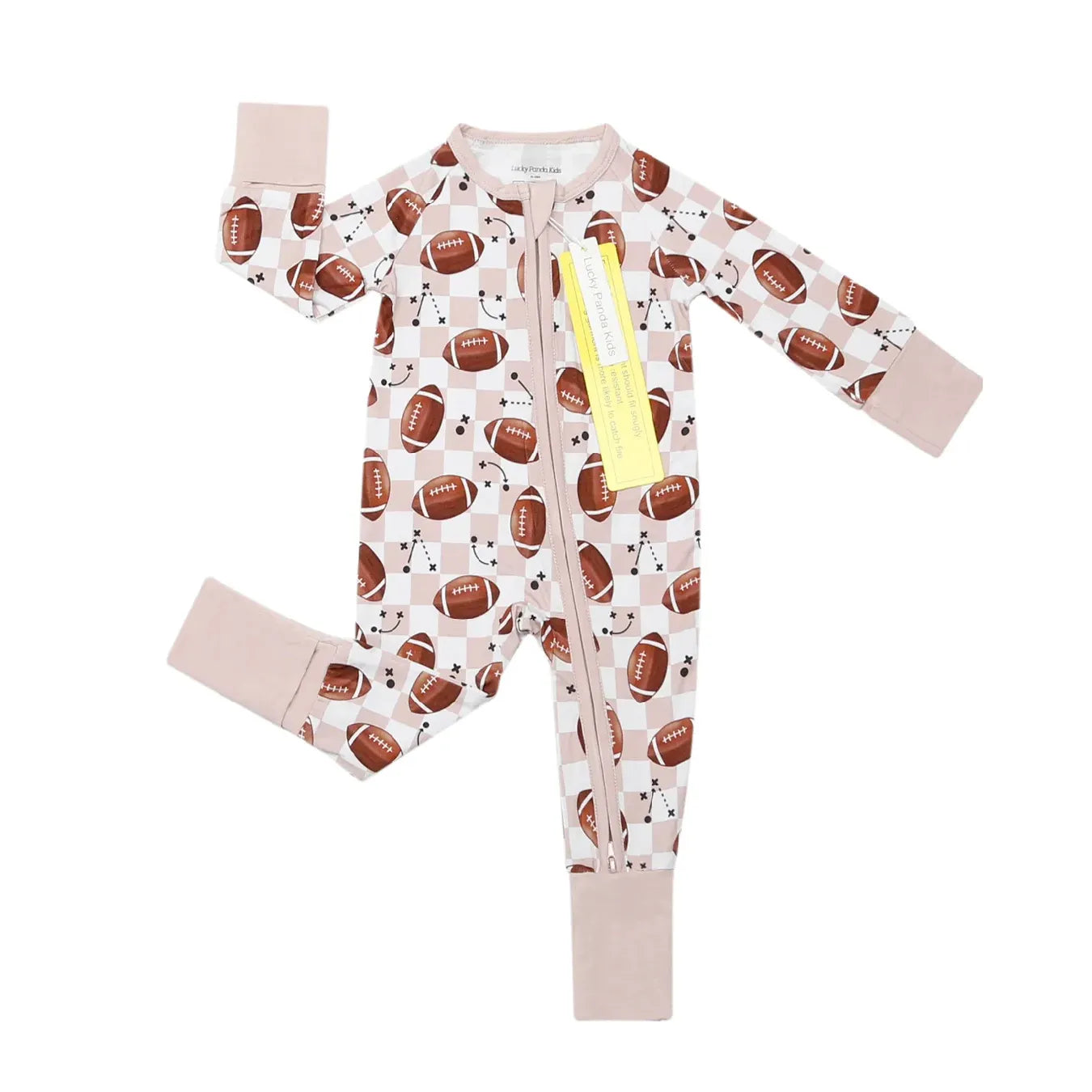 Bamboo Zip Romper | Game Day