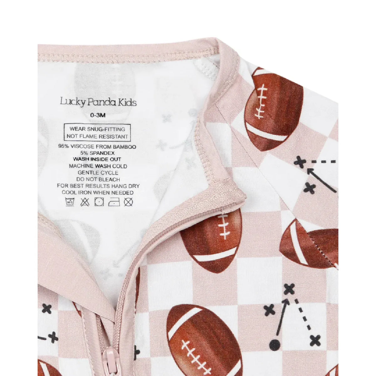 Bamboo Zip Romper | Game Day
