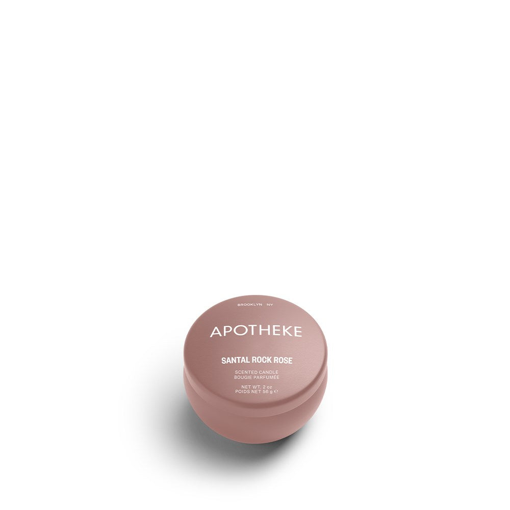 Santal Rock Rose Mini Candle Tin