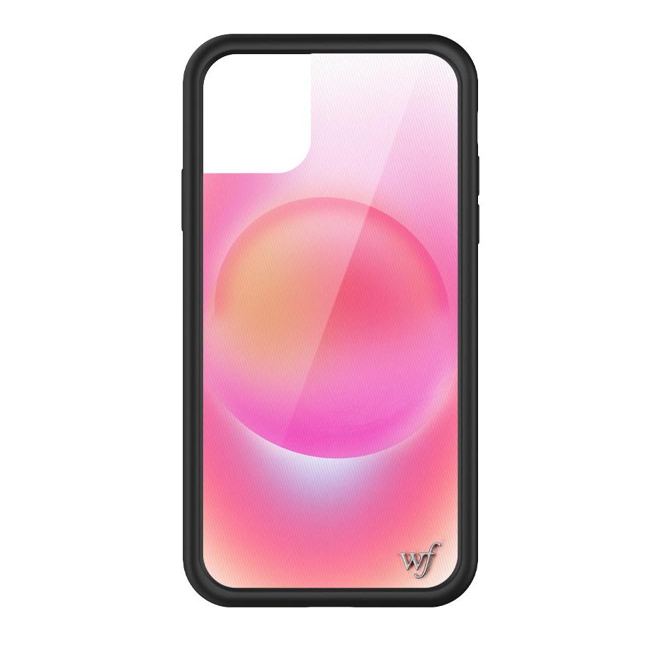 Hot Pink Aura iPhone Case