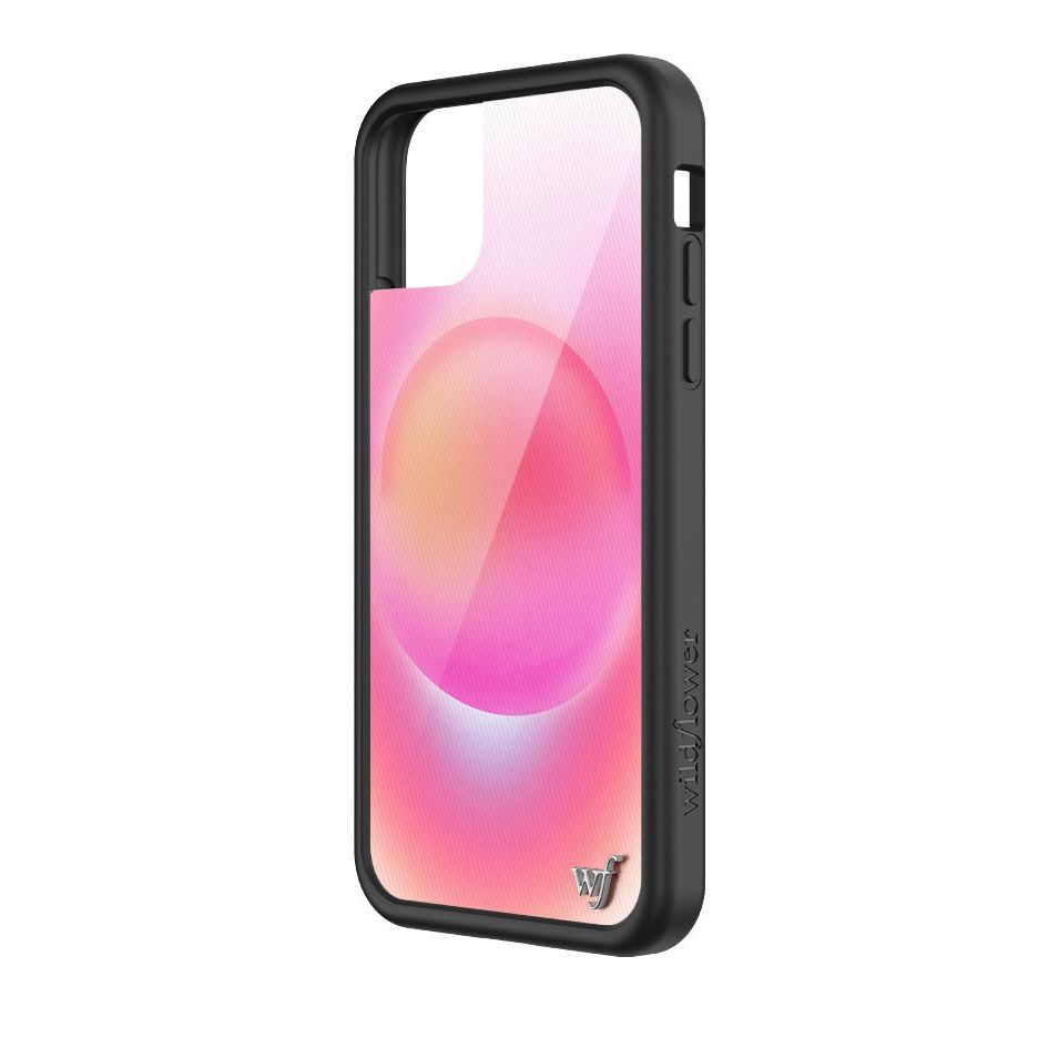 Hot Pink Aura iPhone Case