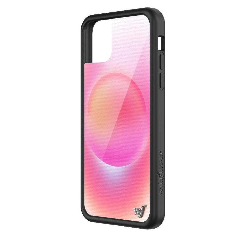 Hot Pink Aura iPhone Case