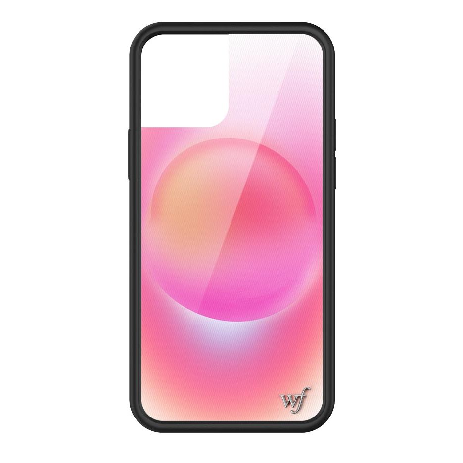 Hot Pink Aura iPhone Case