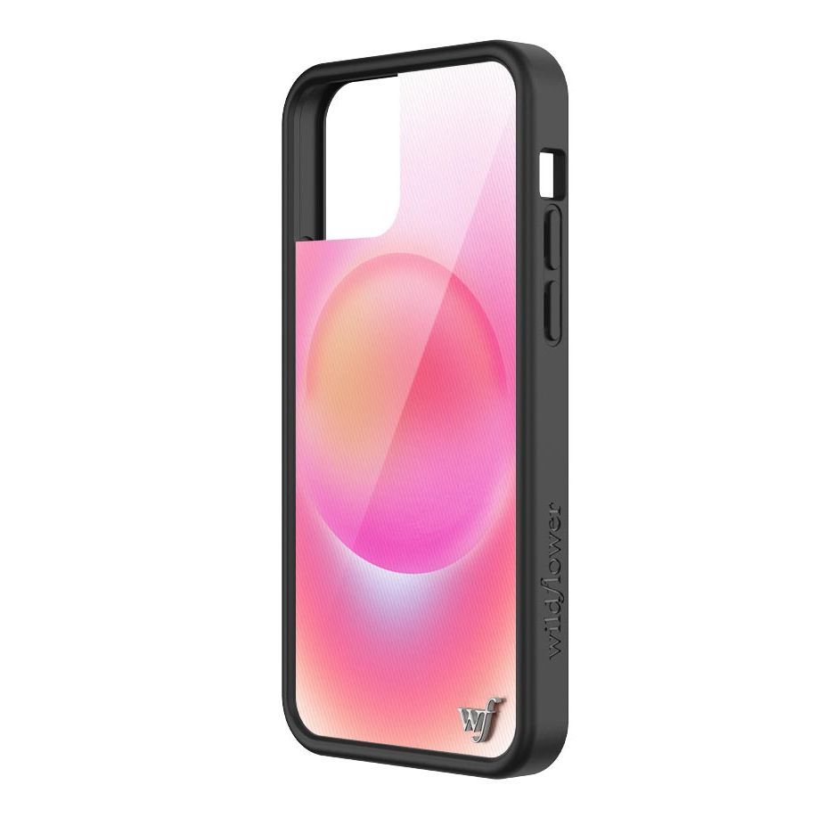Hot Pink Aura iPhone Case