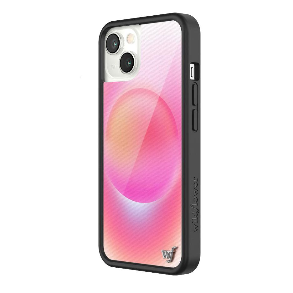Hot Pink Aura iPhone Case