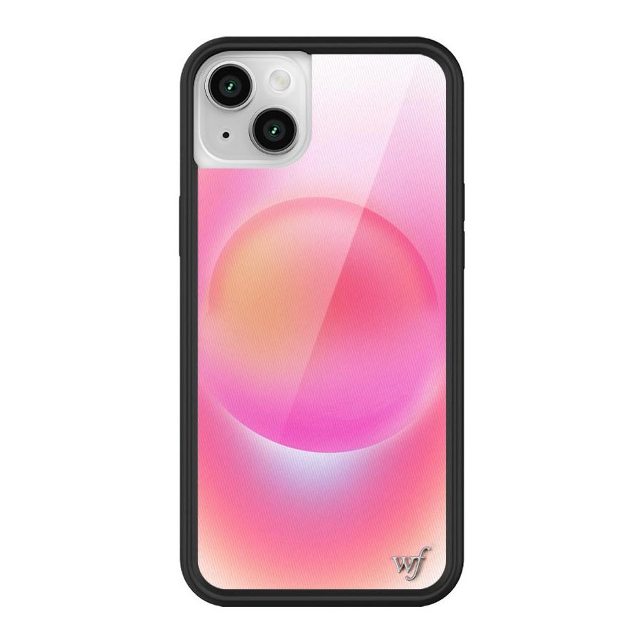 Hot Pink Aura iPhone Case