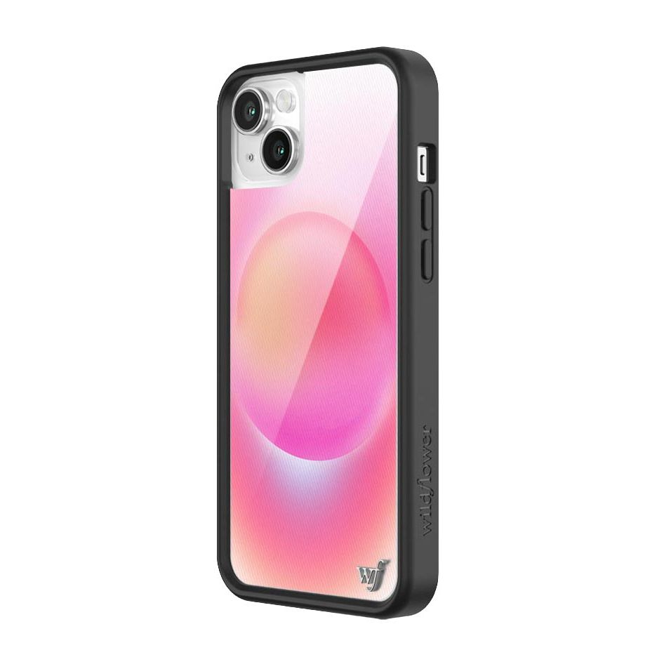 Hot Pink Aura iPhone Case