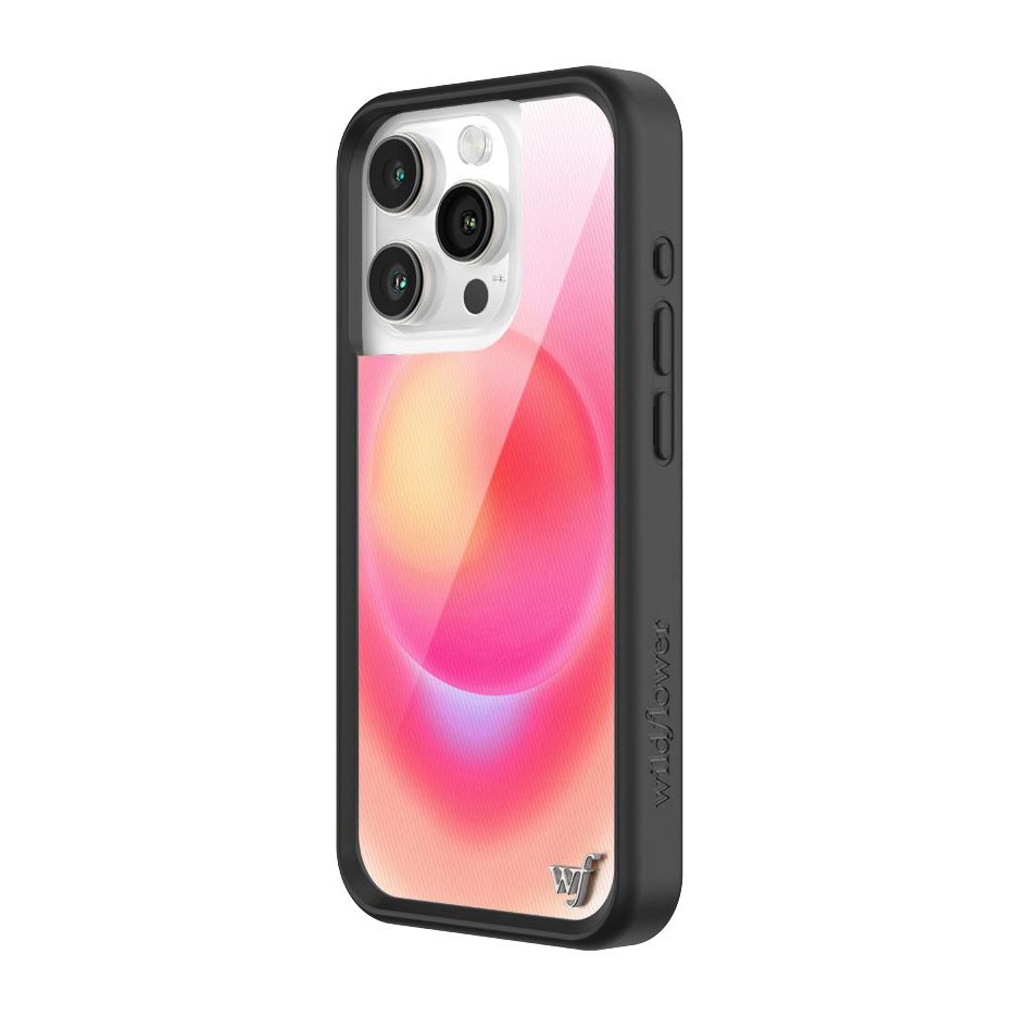 Hot Pink Aura iPhone Case