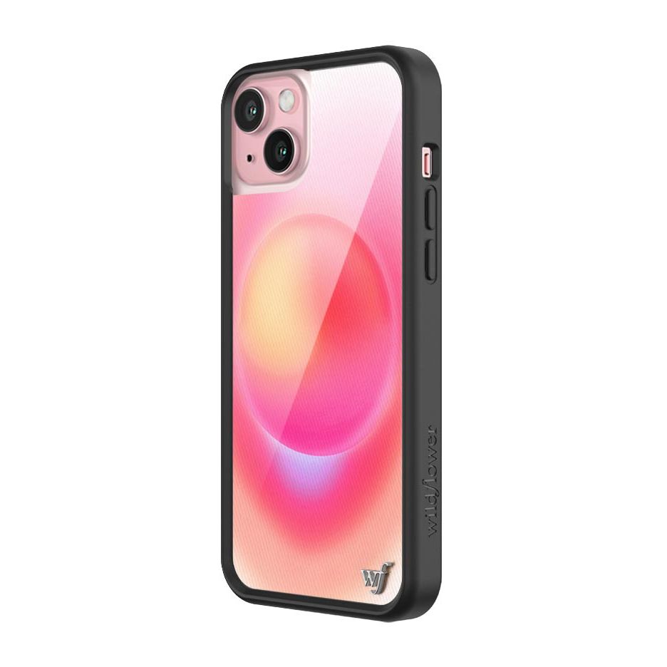 Hot Pink Aura iPhone Case