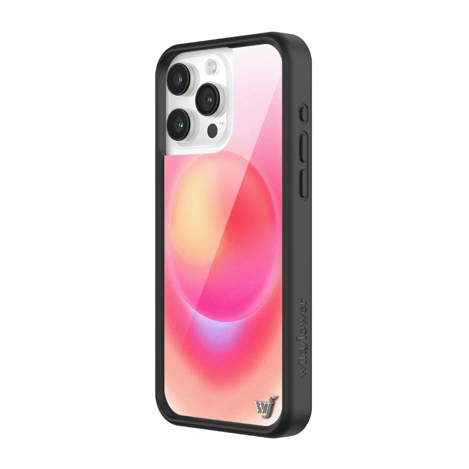 Hot Pink Aura iPhone Case