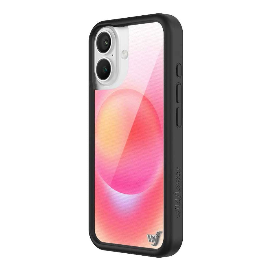 Hot Pink Aura iPhone Case