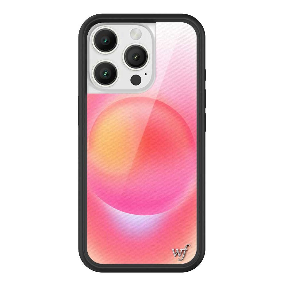 Hot Pink Aura iPhone Case