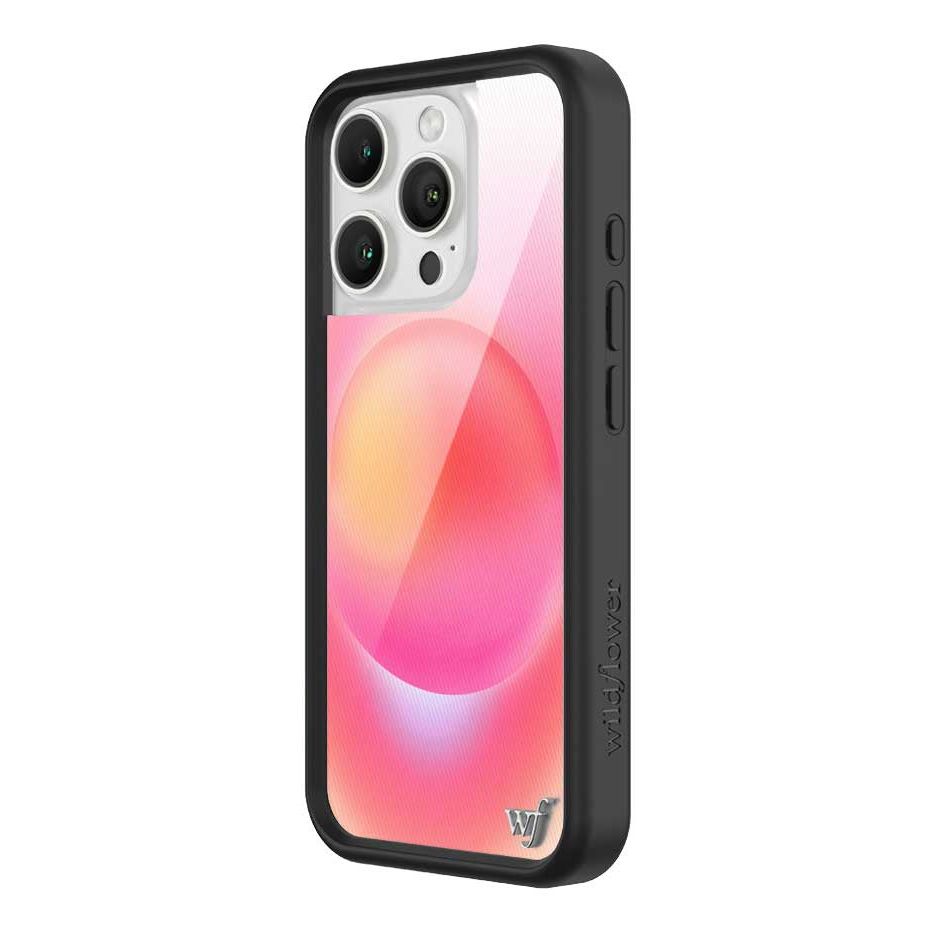 Hot Pink Aura iPhone Case